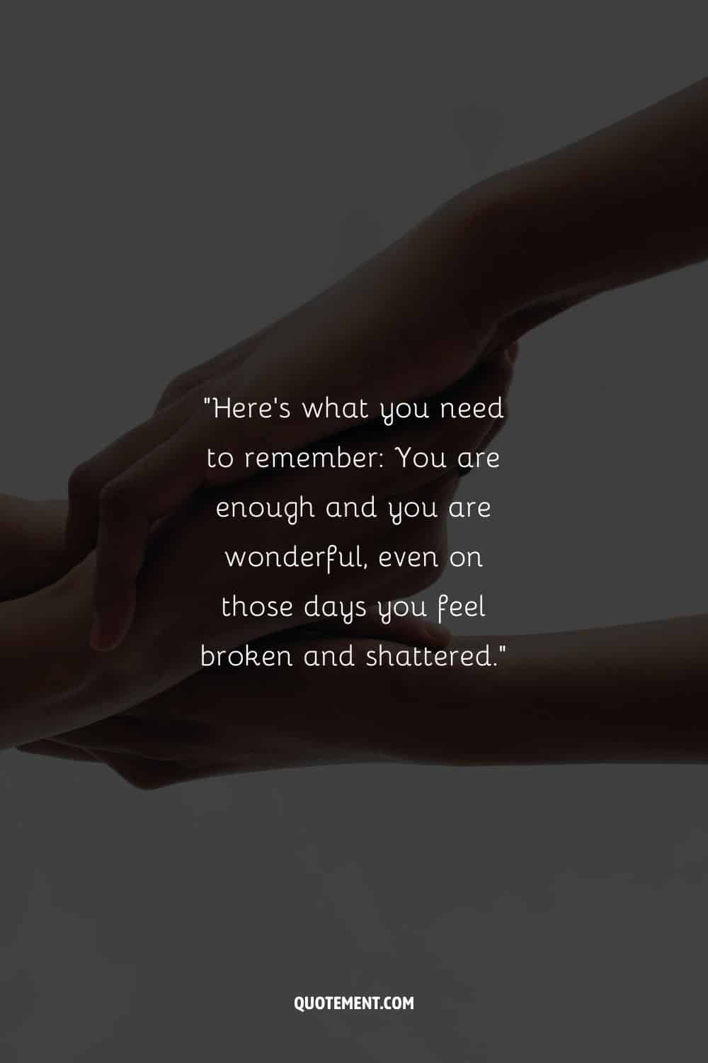 holding hands image representing encouraging words to comfort a suffering friend