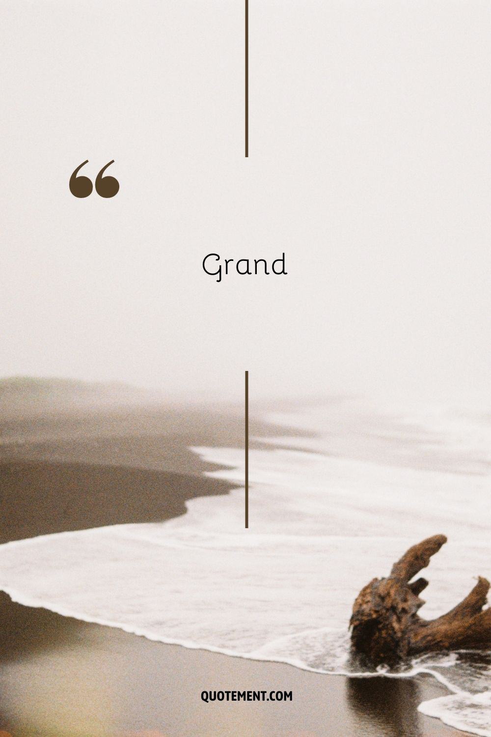 playa de arena que representa una palabra positiva que empieza por g