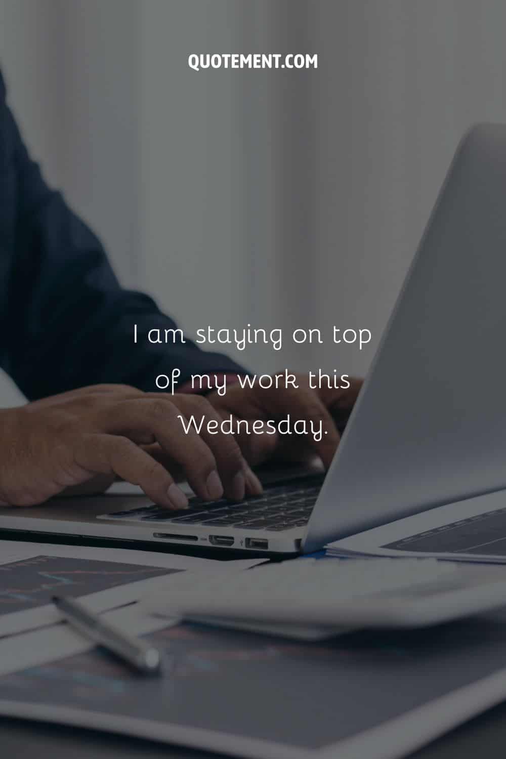 Image of a laptop representing an affirmation for work.