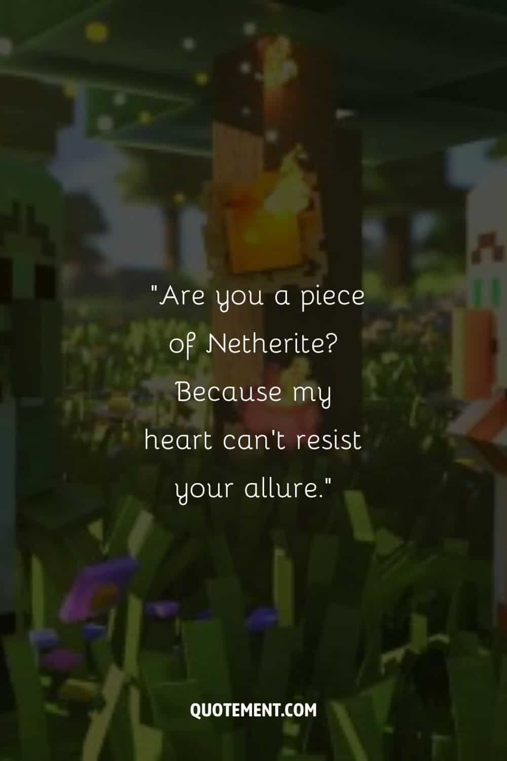 green minecraft character representing best minecraft pick up line