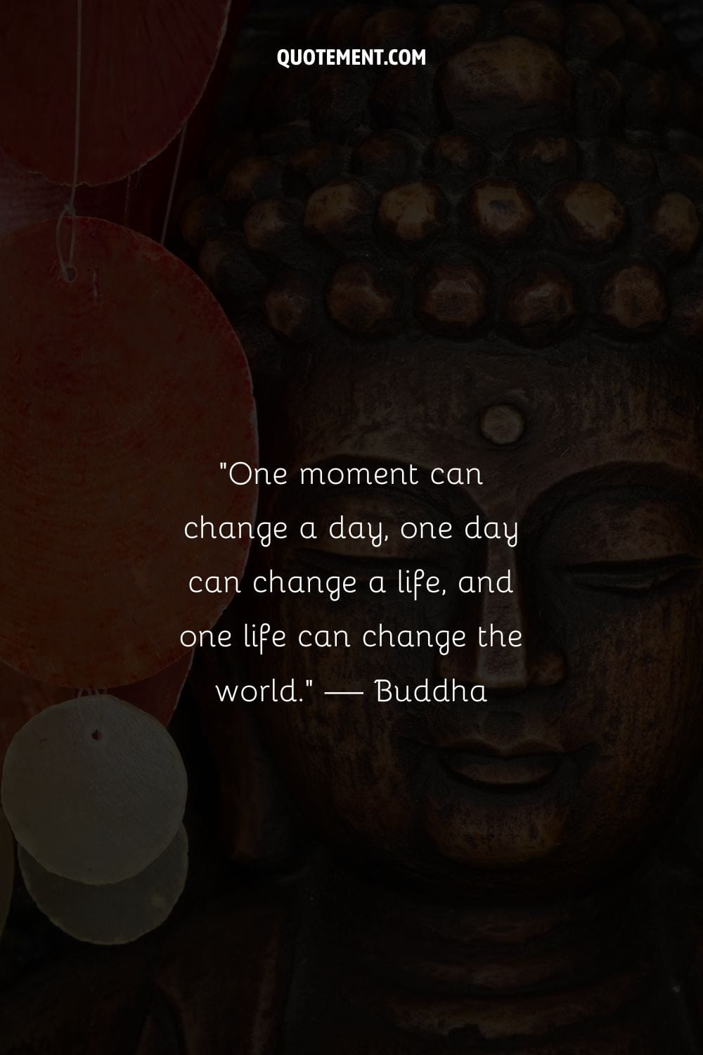 Buddha image representing one of the most powerful buddhist quote.