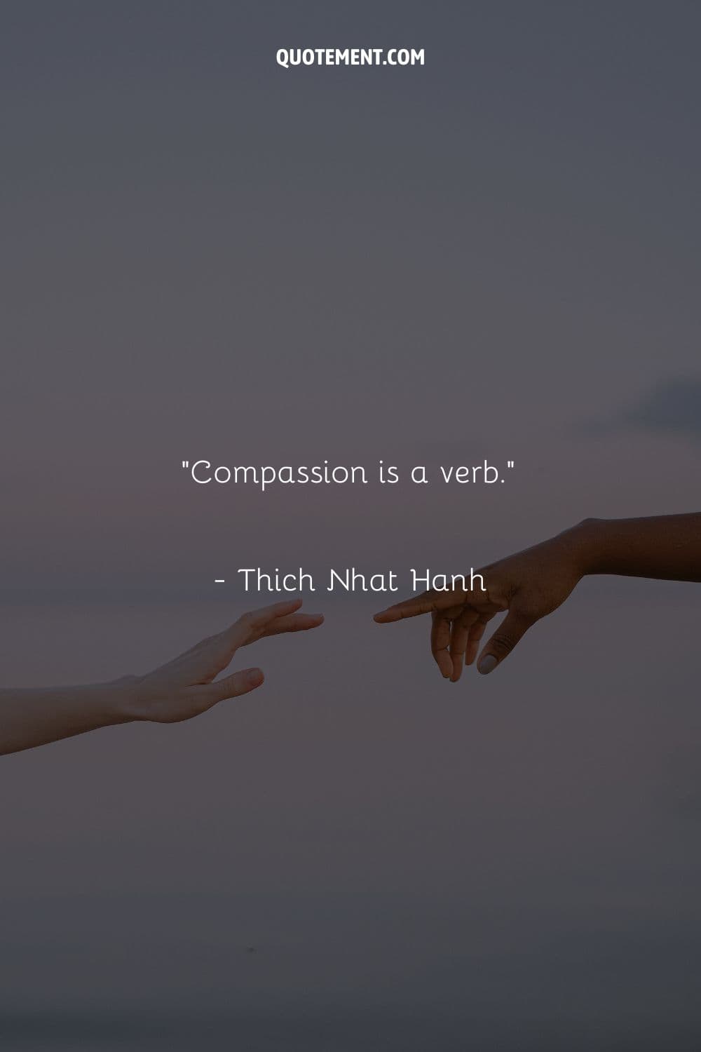 Compassion is a verb