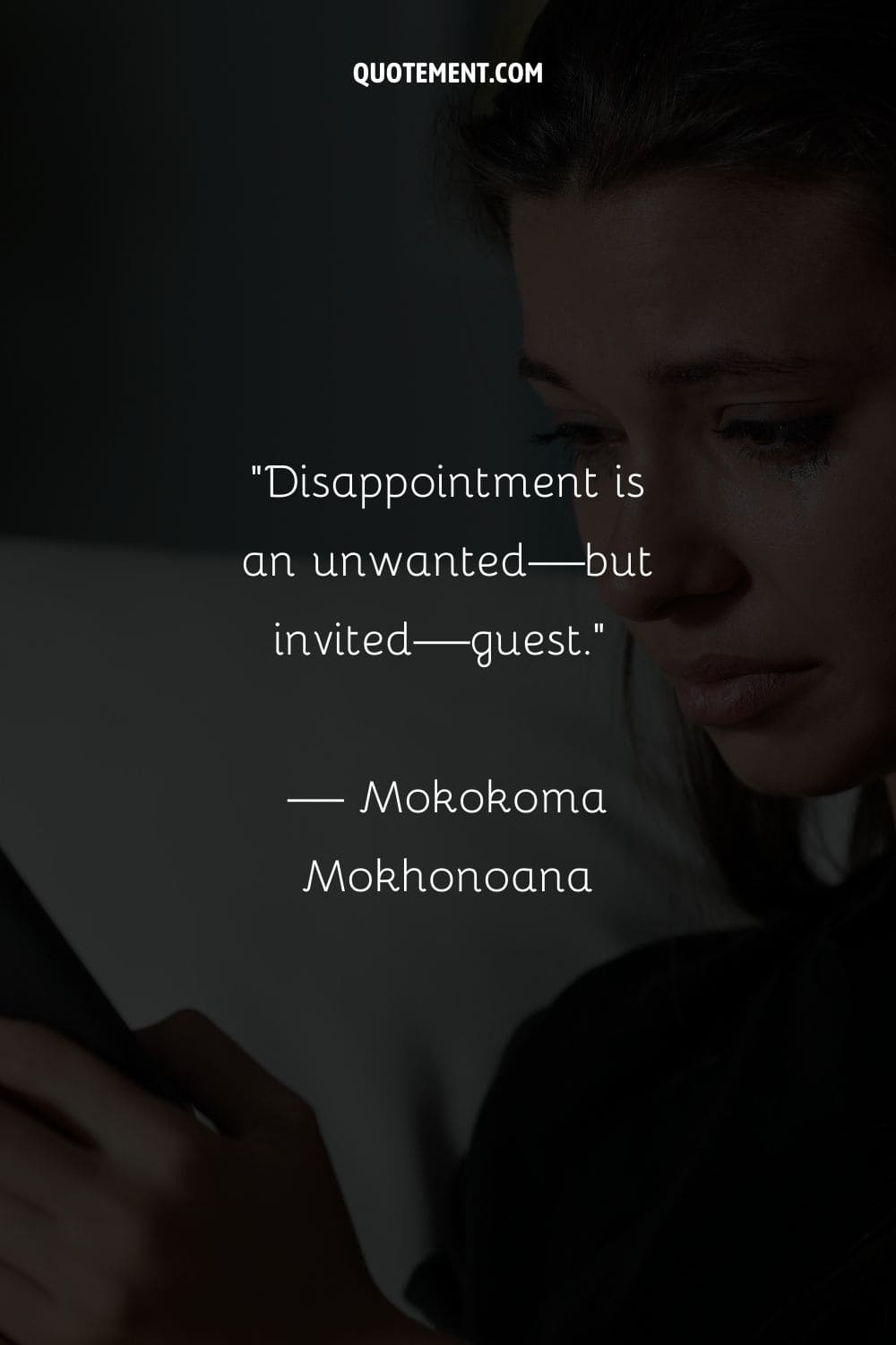La decepción es un invitado no deseado
