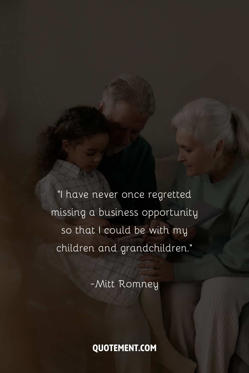 Granddad, Grandma, and their granddaughter enjoying reading time