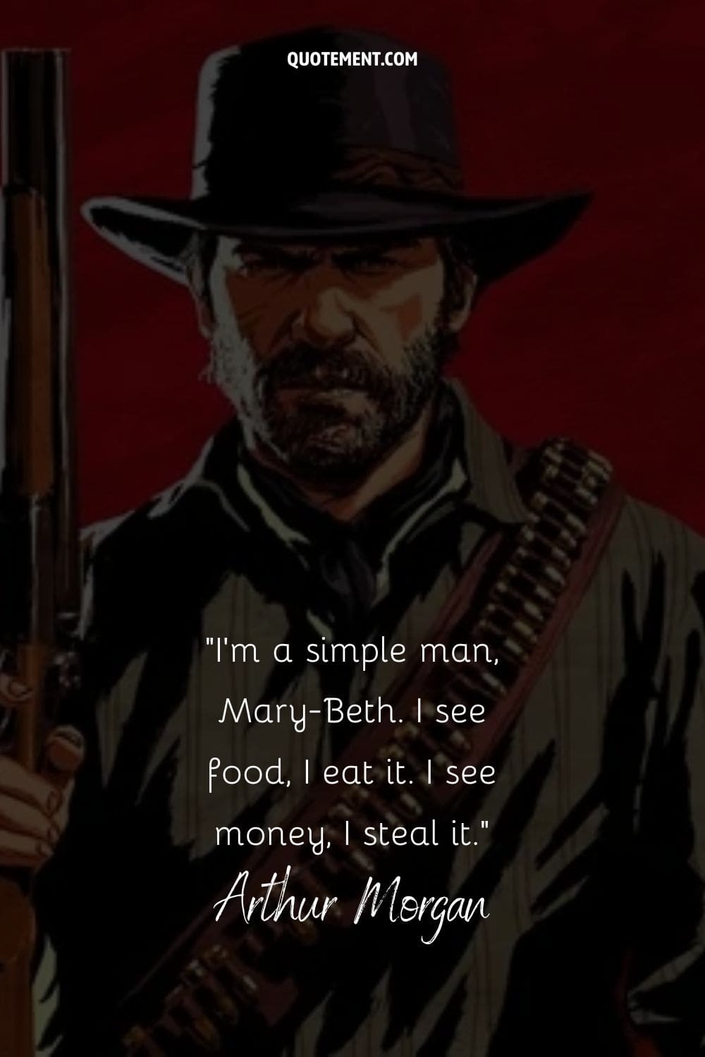 I'm a simple man, Mary-Beth