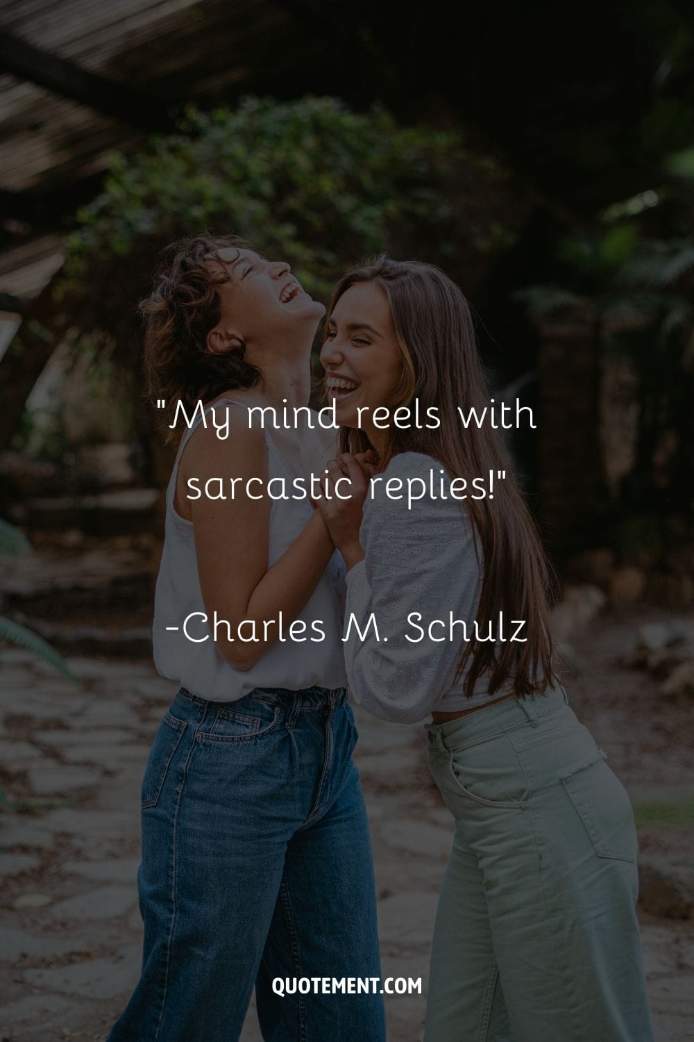 “My mind reels with sarcastic replies!” ― Charles M. Schulz, The Complete Peanuts, Vol. 7 1963-1964