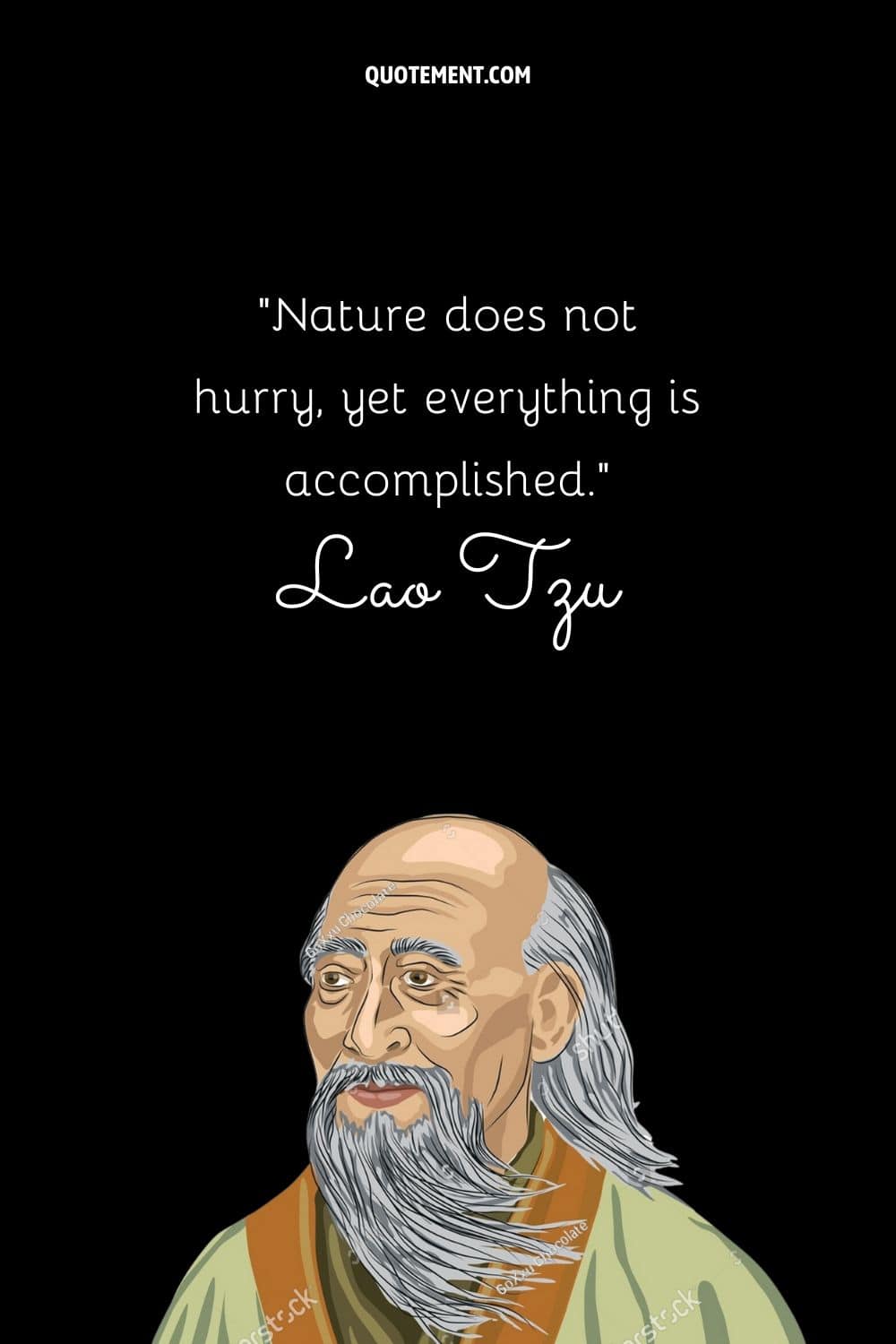 Nature does not hurry, yet everything is accomplished