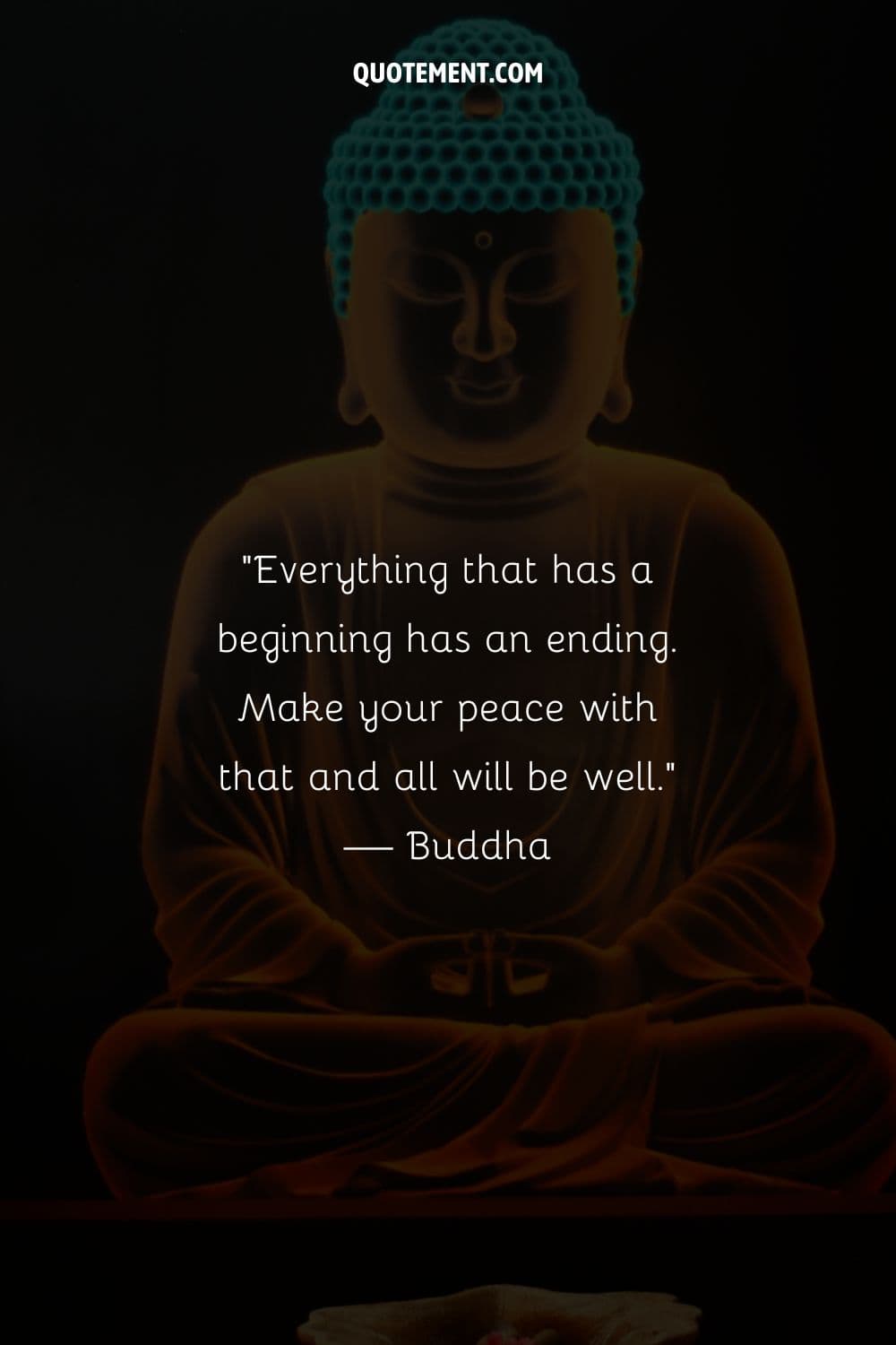 Simplicity meets spirituality modern depiction of Buddha's wisdom.