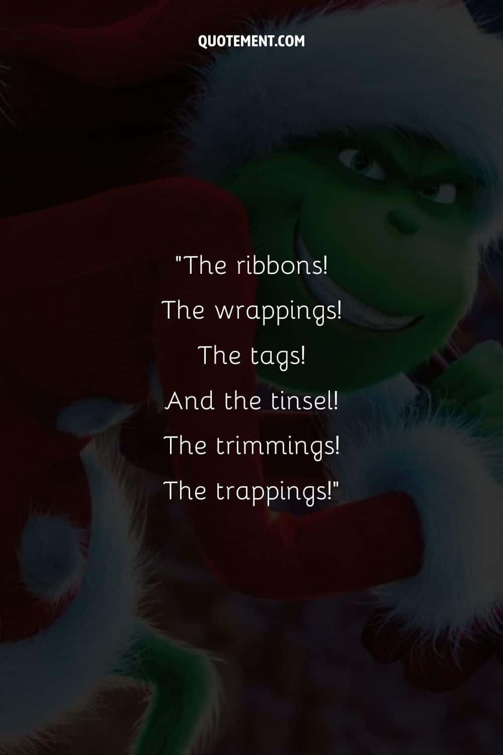 The ribbons! The wrappings! The tags