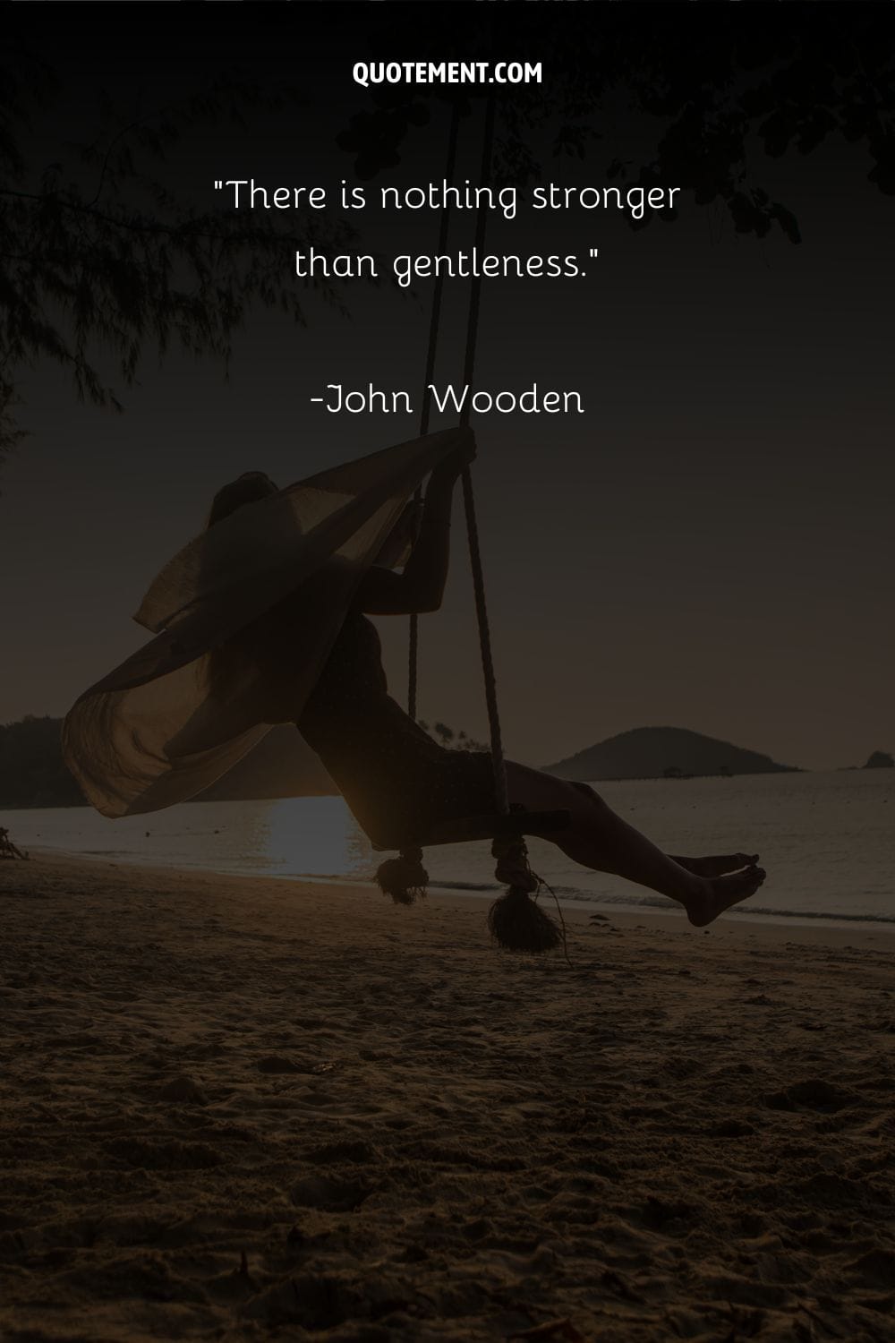 There is nothing stronger than gentleness.