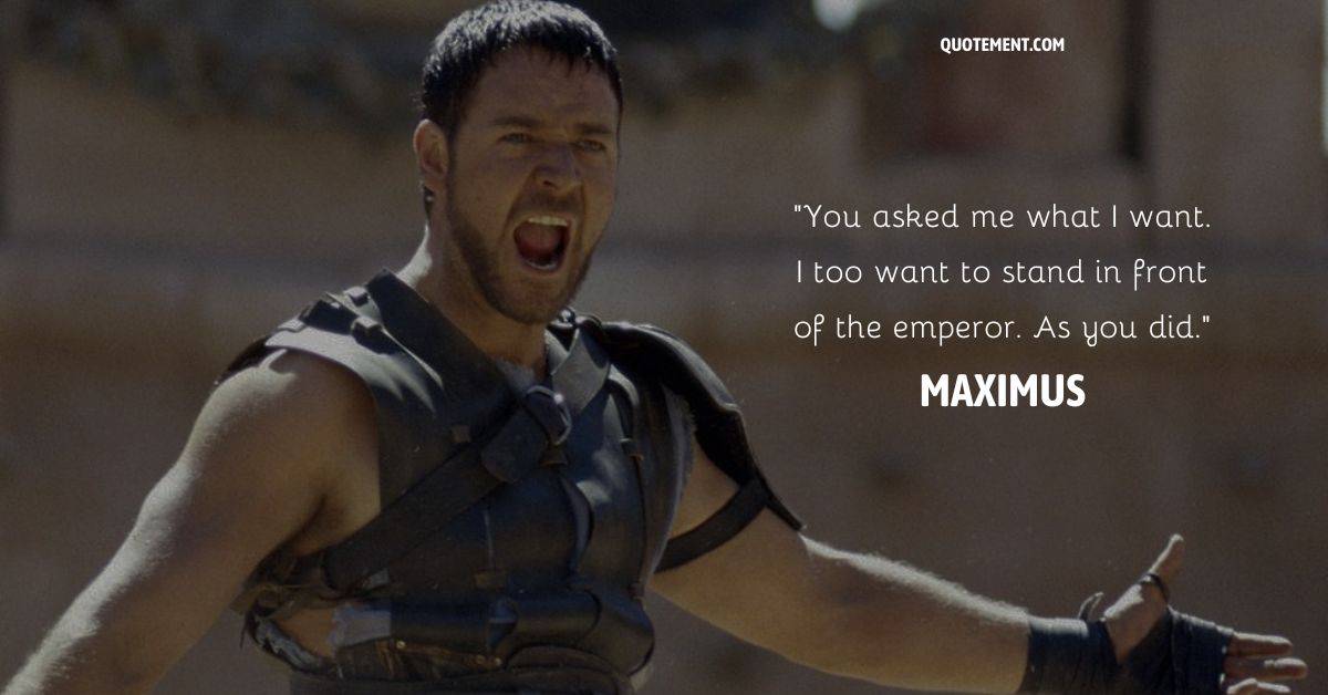 Maximus the gladiator