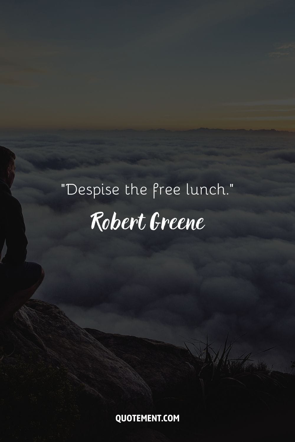 “Despise the free lunch.” ― Robert Greene, The 48 Laws of Power