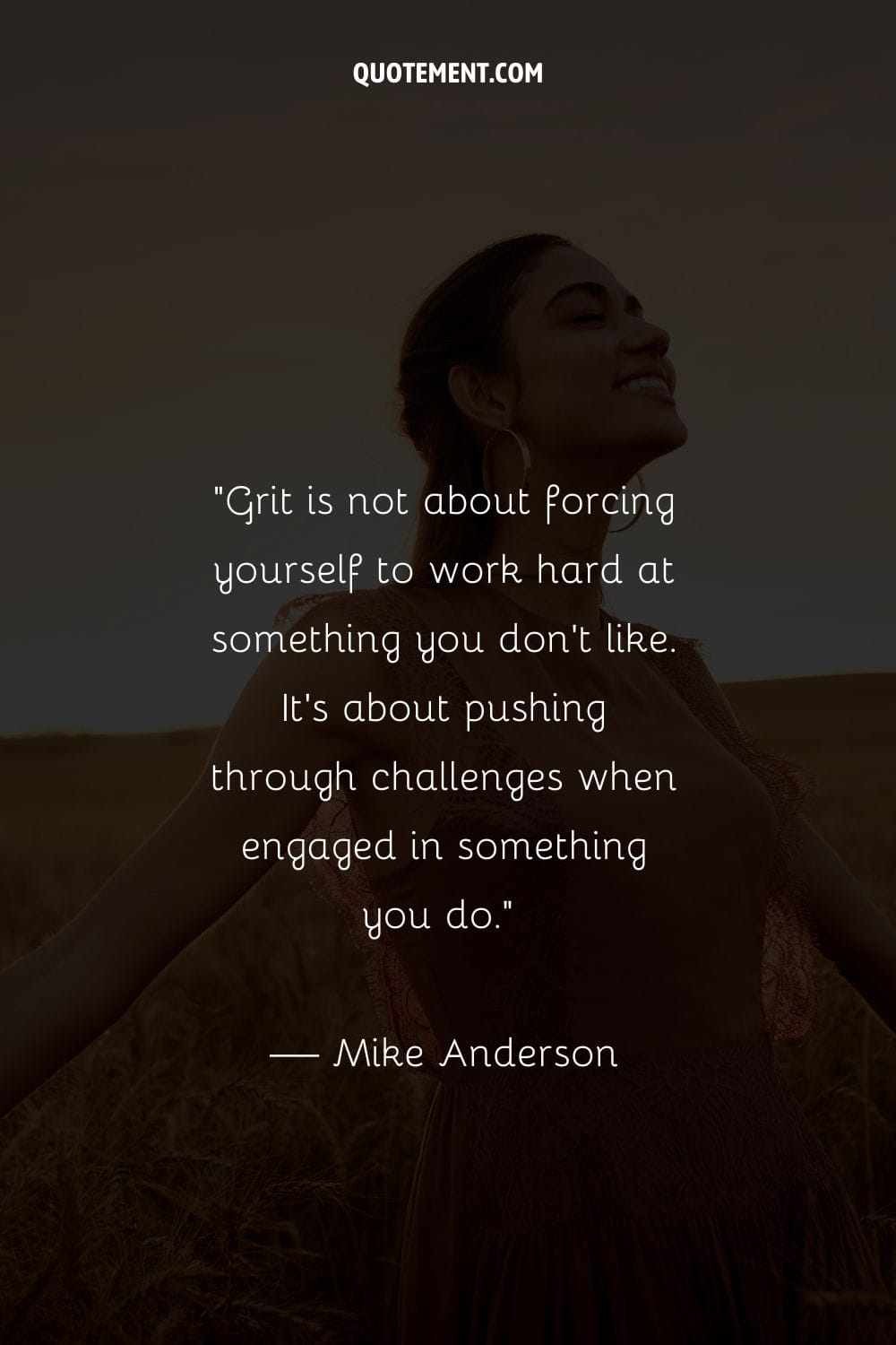 Grit is not about forcing yourself to work hard at something you don’t like