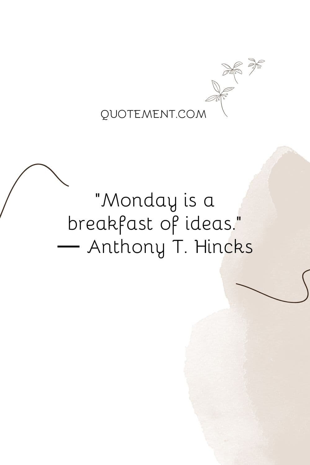 Monday is a breakfast of ideas