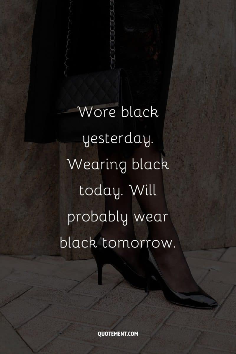 220 Best Black Outfit Captions For Instagram And Other Socials