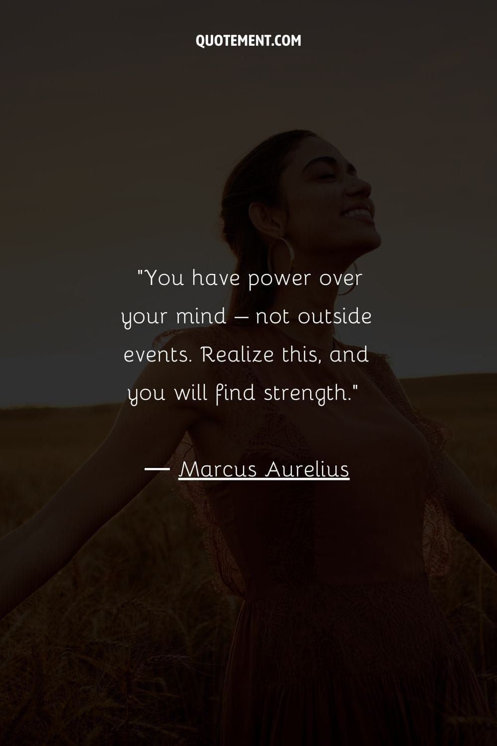 You have power over your mind – not outside events