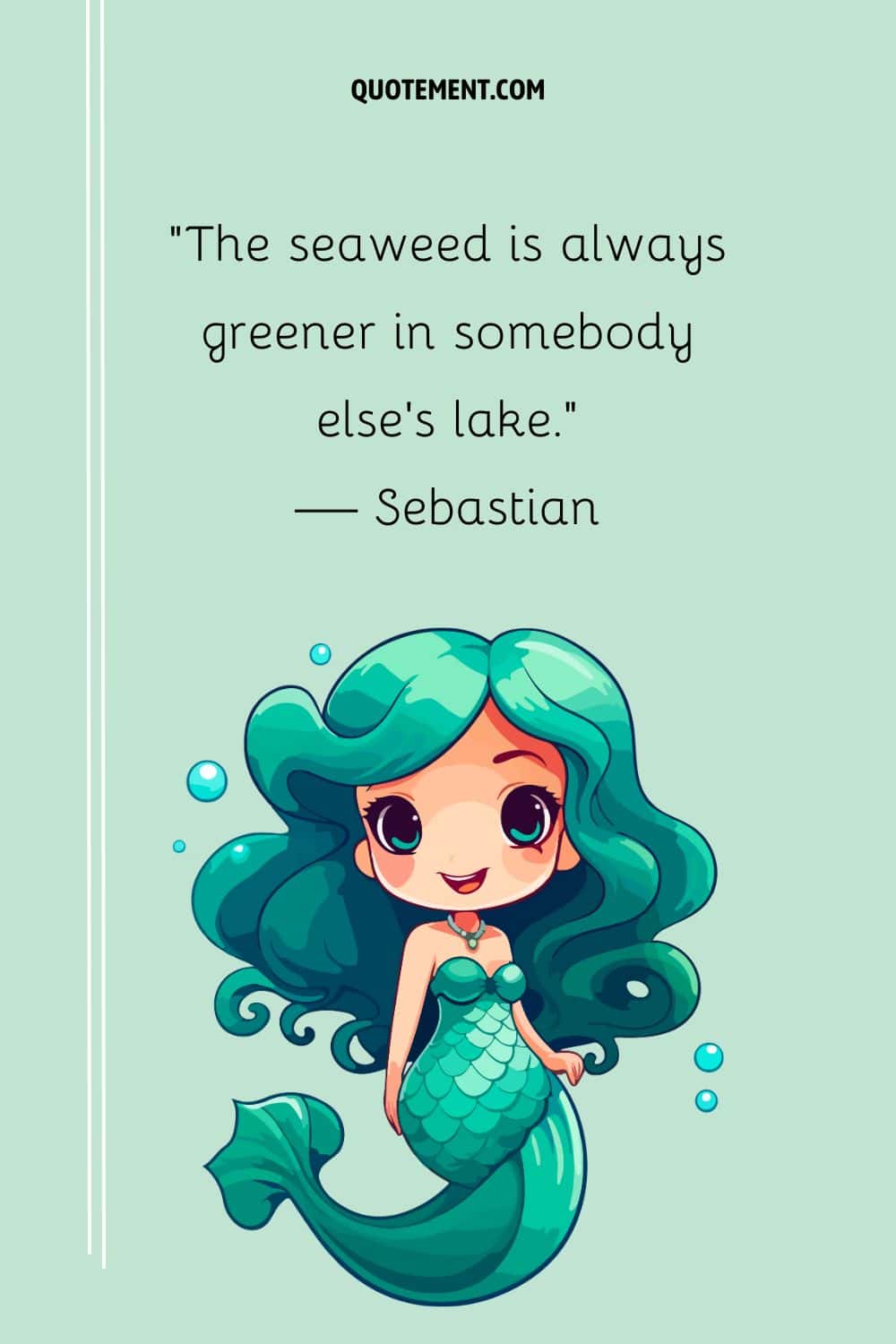 Little mermaid's joy shines beneath waves.