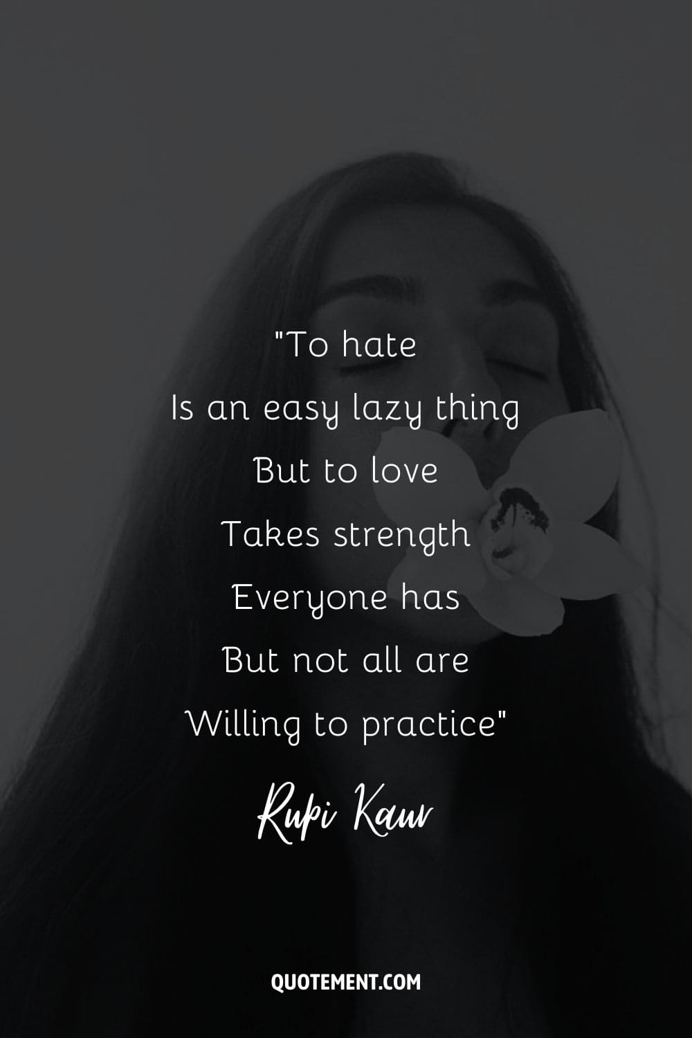 To hate
