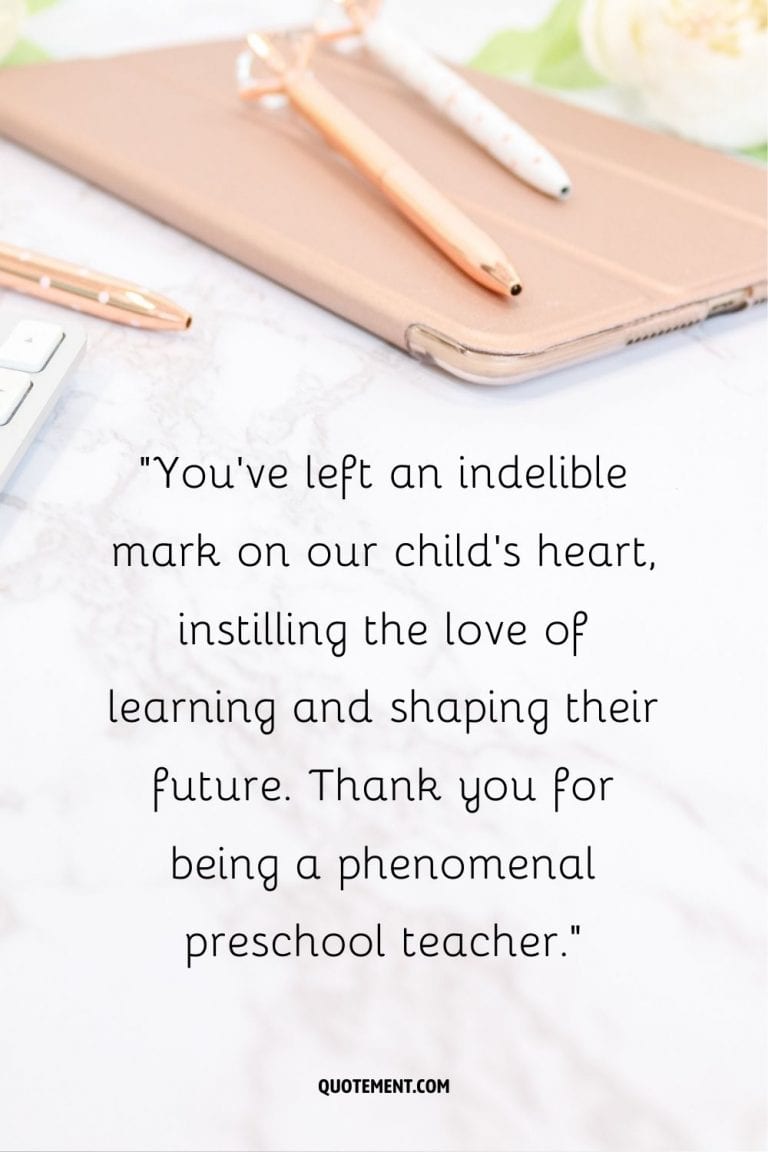 90 Heartfelt Thank You Teacher Messages From Parents