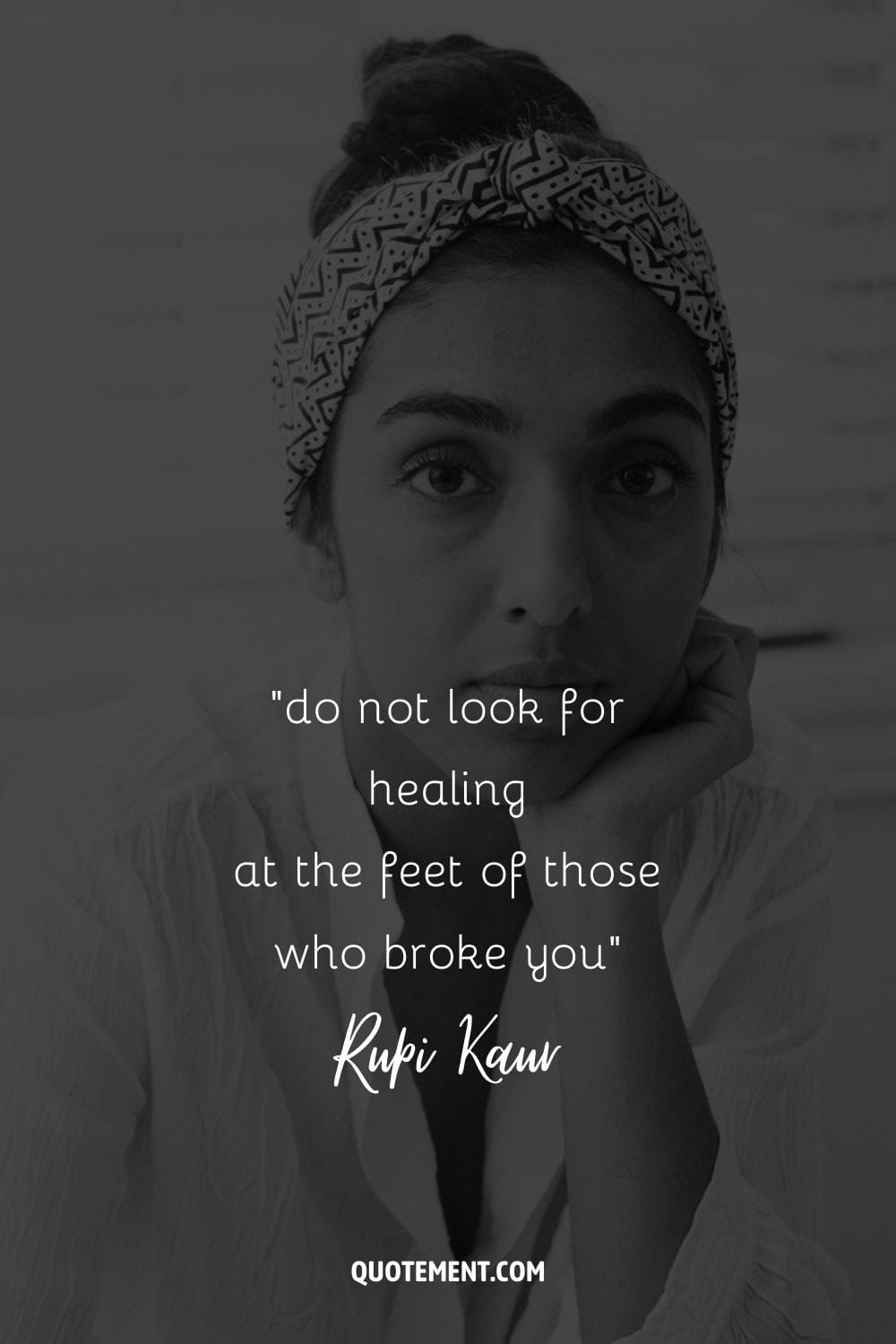 do not look for healing