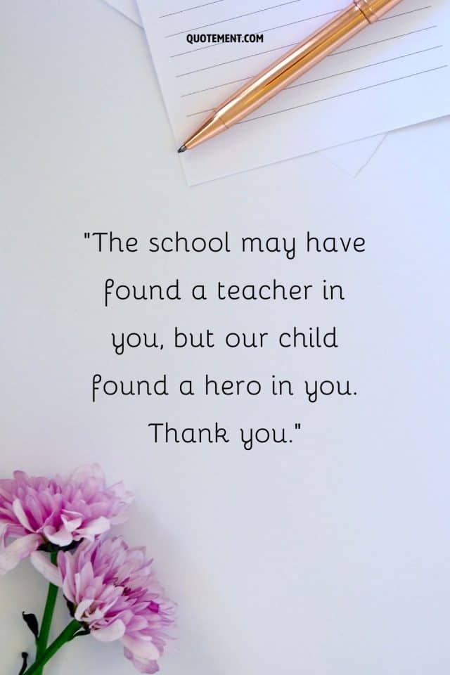 90 Heartfelt Thank You Teacher Messages From Parents