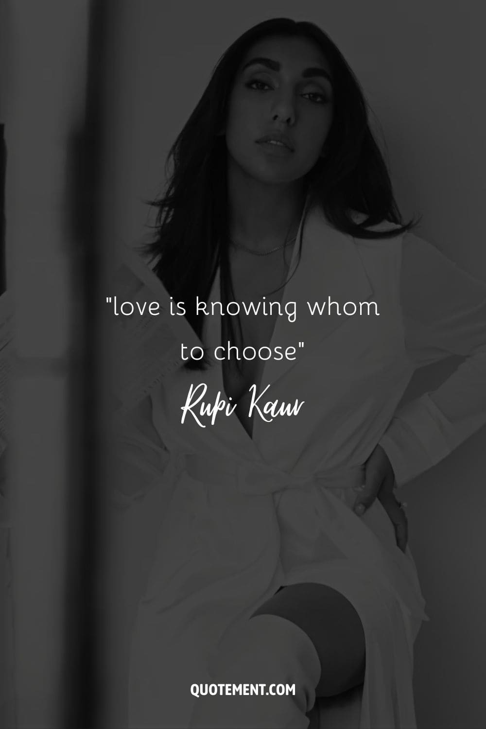 love is knowing whom to choos