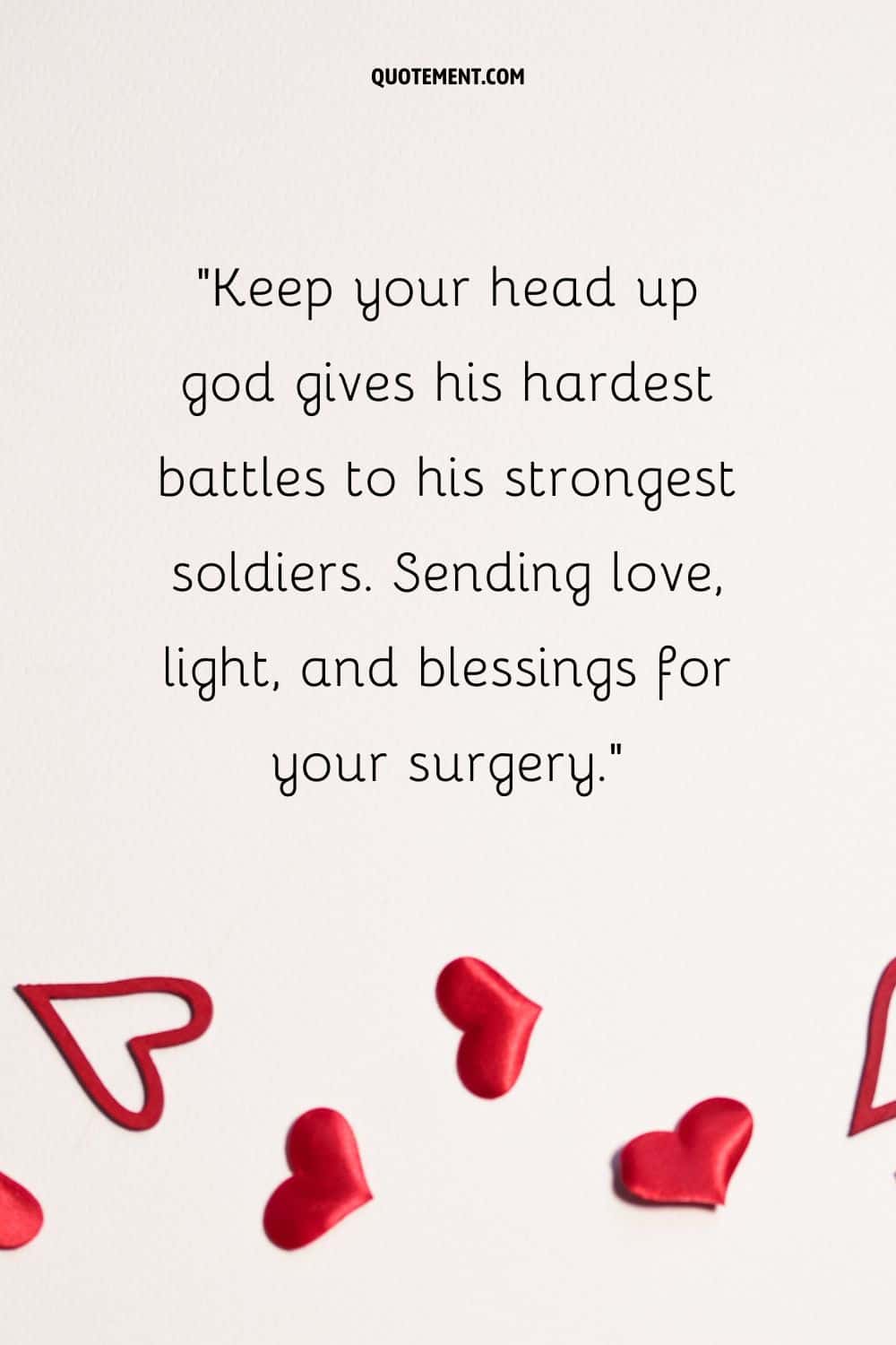 read hearts on a white background representing top before surgery wish and prayer

