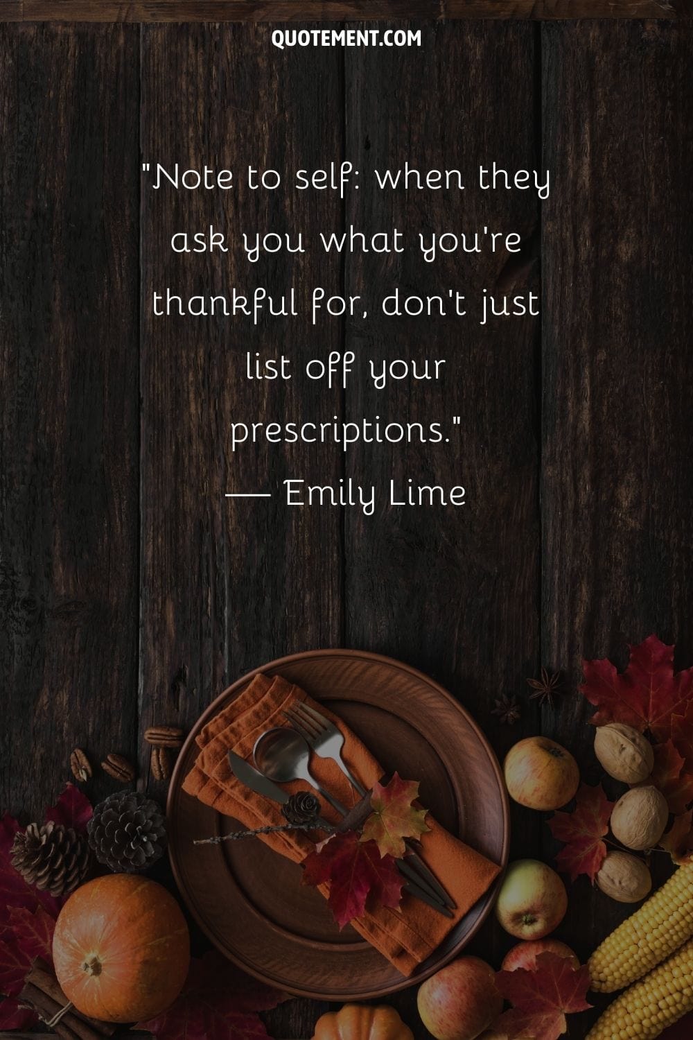 table adorned with festive dishes and fall-themed decor for Thanksgiving