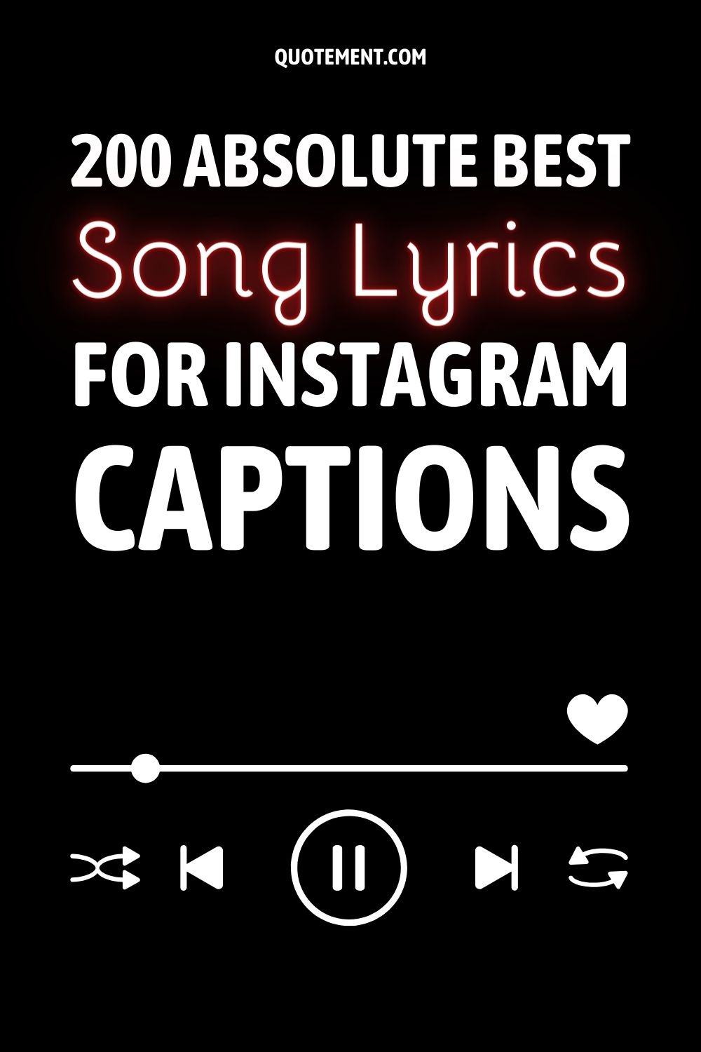 Las 200 mejores letras de canciones para los pies de foto de Instagram