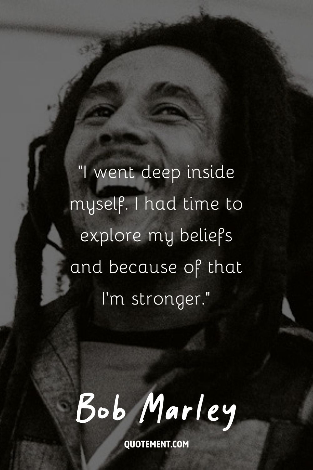 Bob Marley smiling broadly
