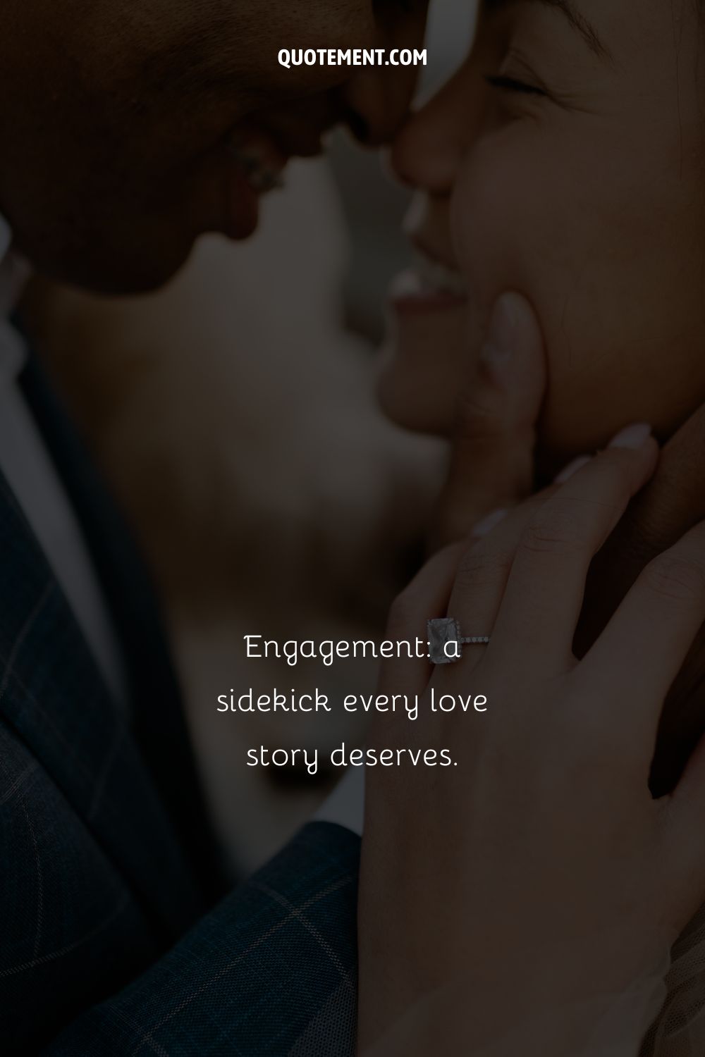Engagement a sidekick every love story deserves.