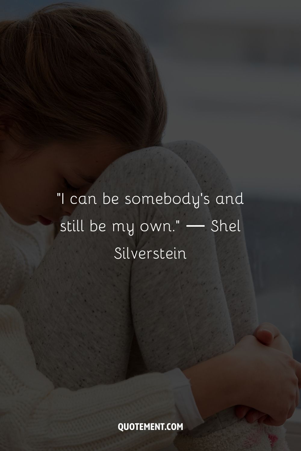 I can be somebody's and still be my own