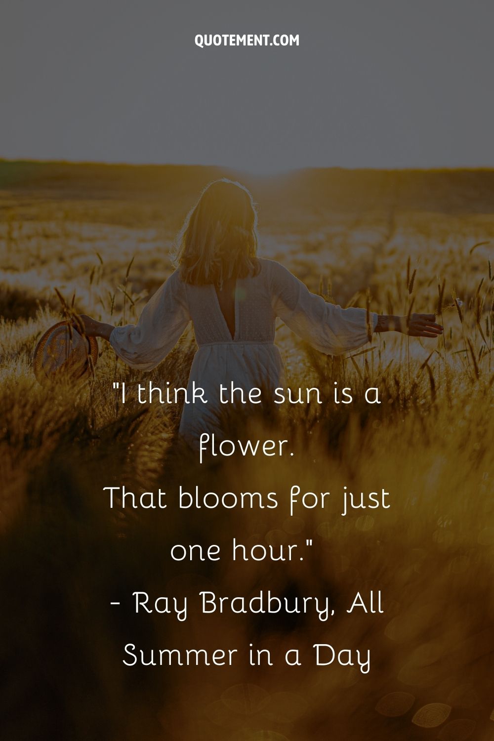 I think the sun is a flower.