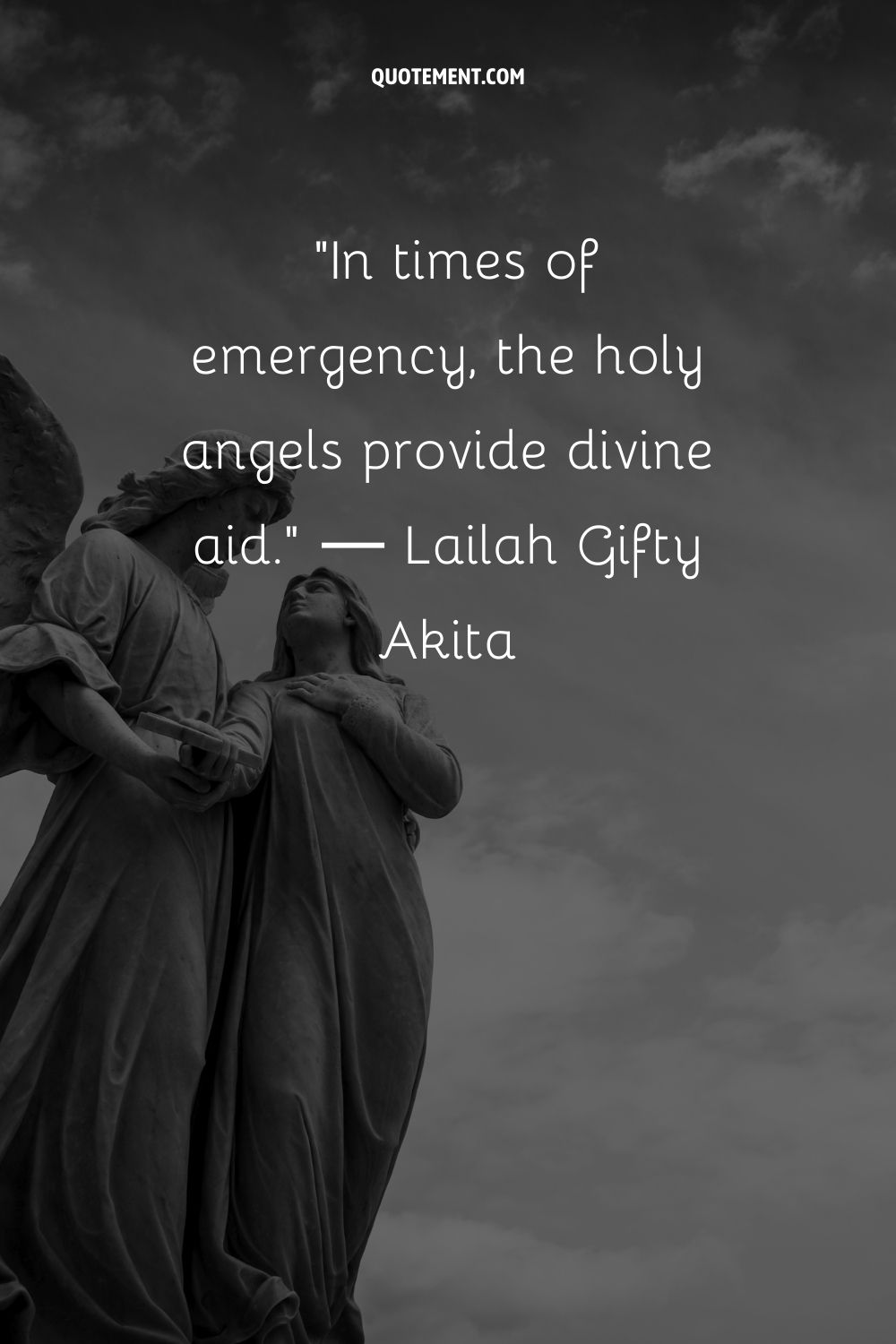 In times of emergency, the holy angels provide divine aid.