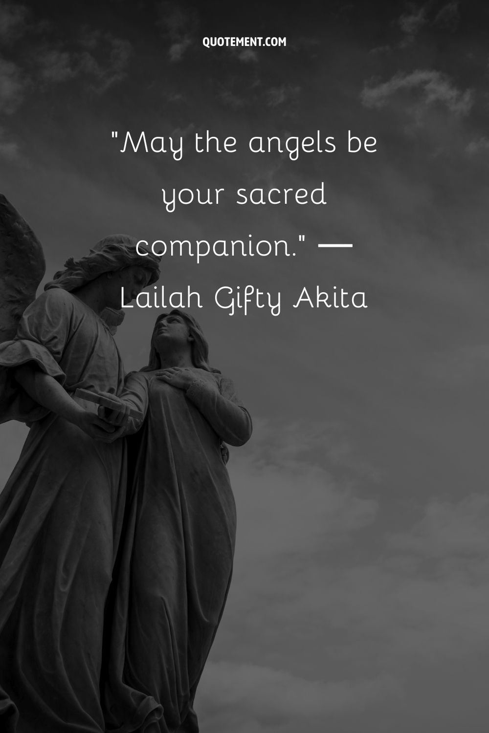 May the angels be your sacred companion.