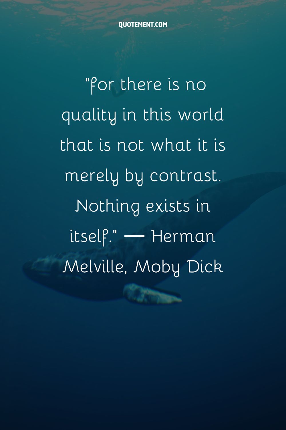 Nothing exists in itself.