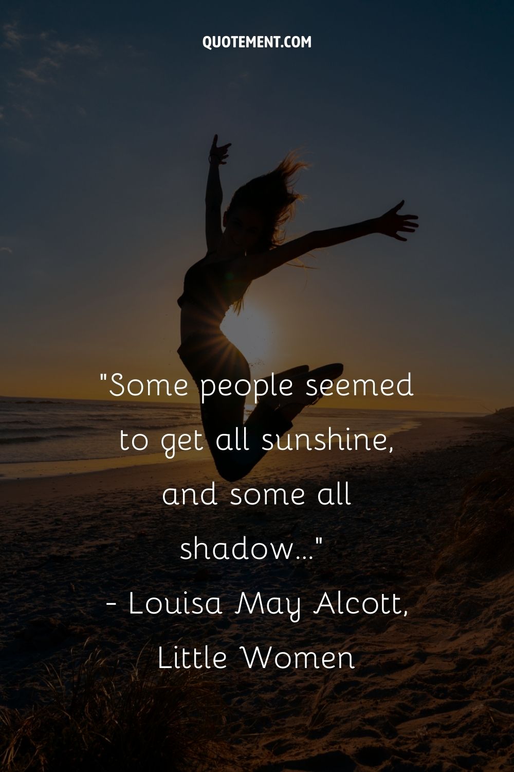 Some people seemed to get all sunshine, and some all shadow…