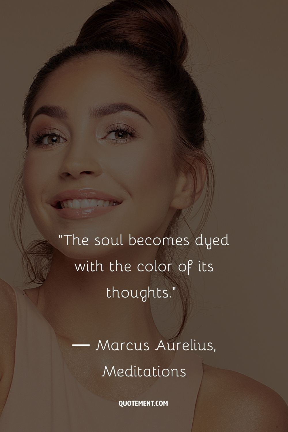 El alma se tiñe del color de sus pensamientos.