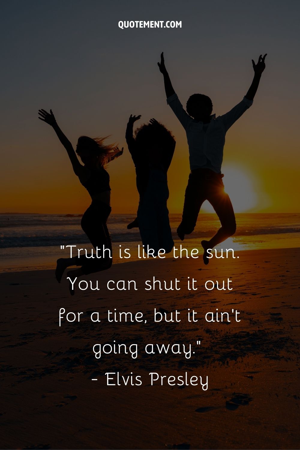 Truth is like the sun. You can shut it out for a time, but it ain't going away