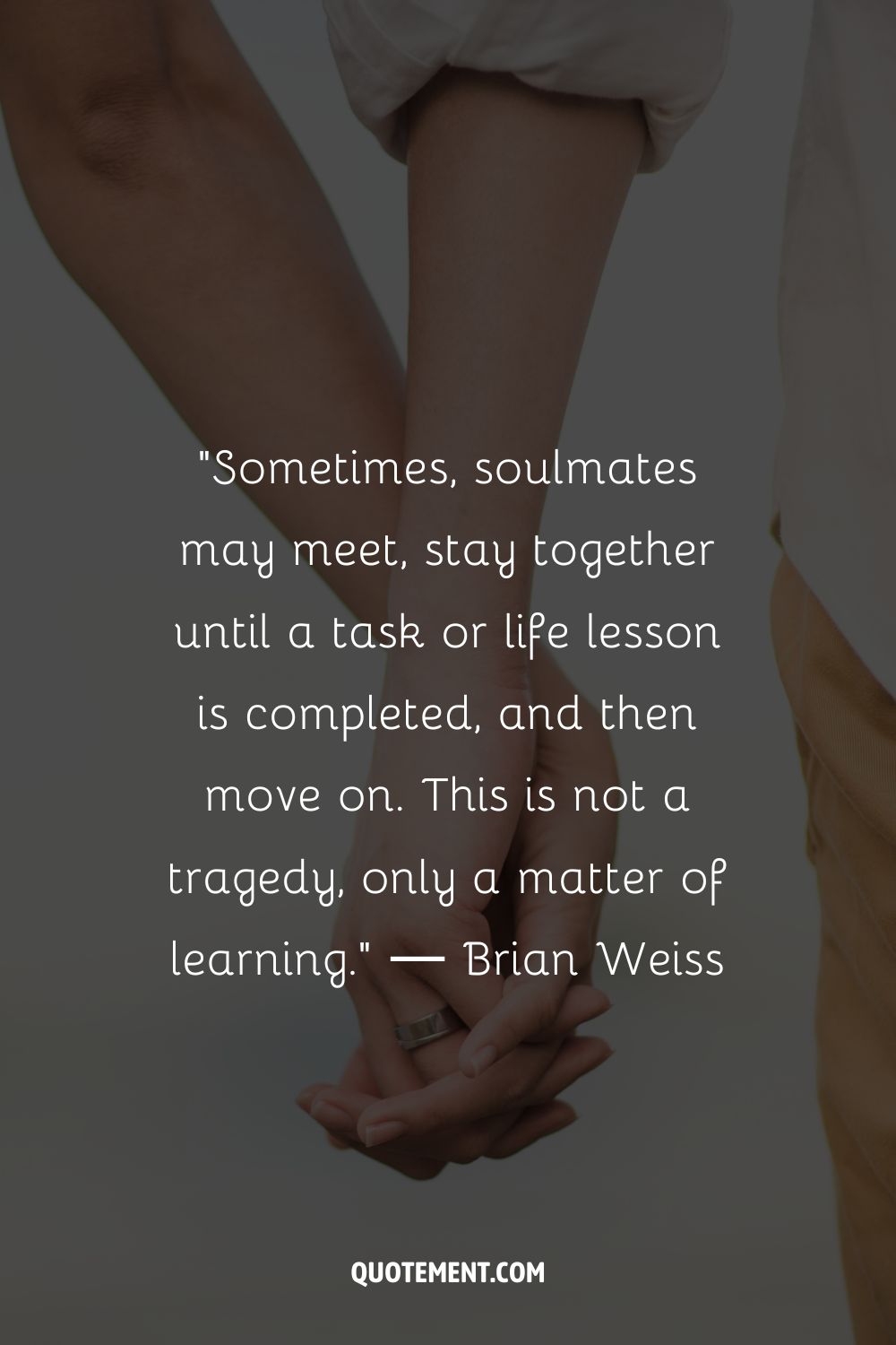 a couple's holding hands against a white background