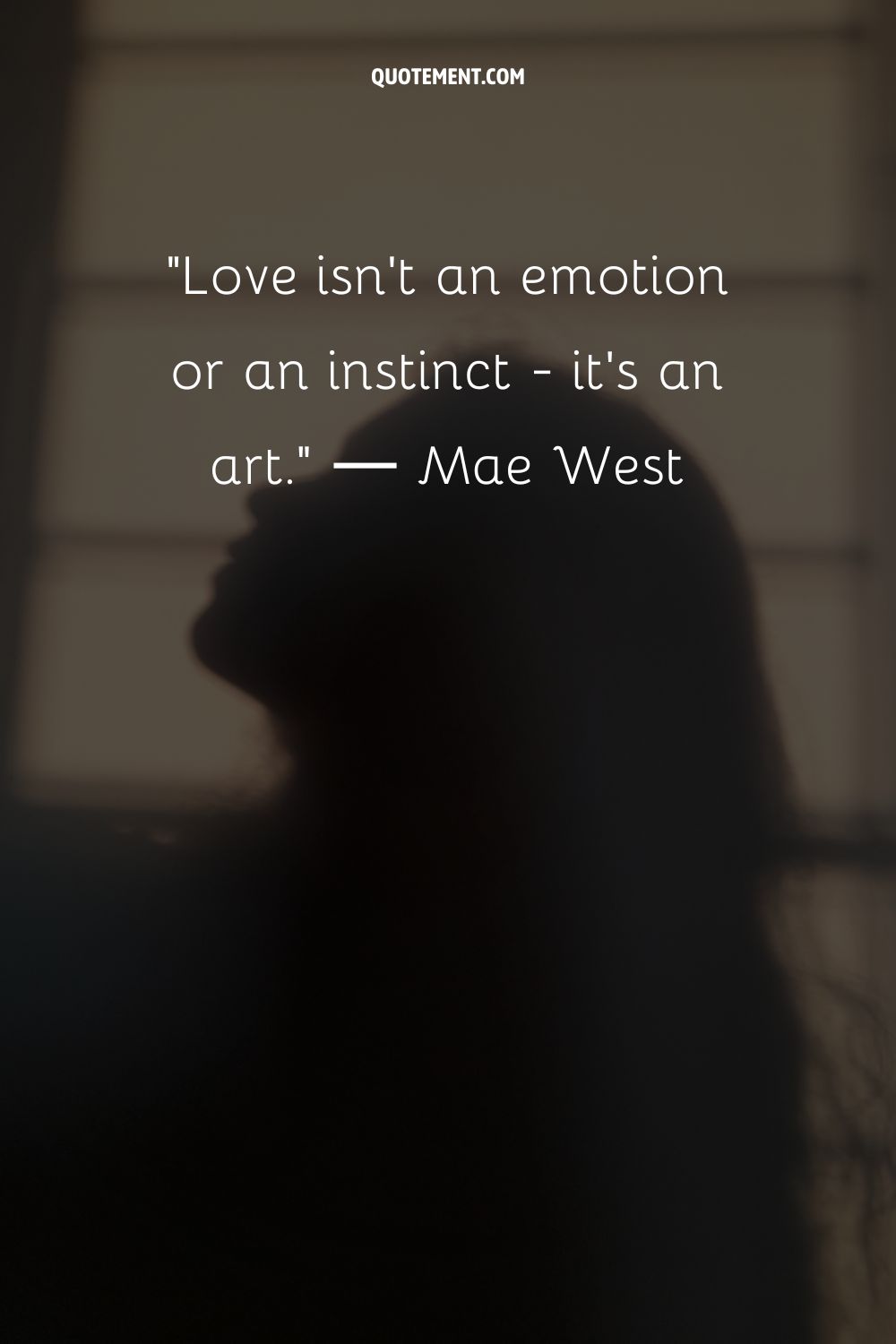 El amor no es una emoción ni un instinto, es un arte.