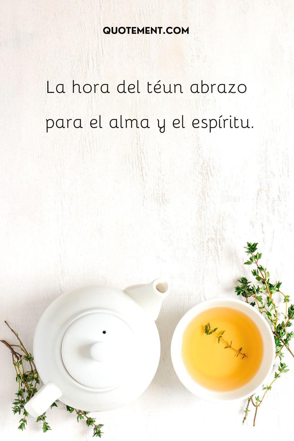 La hora del té un abrazo para el alma y el espíritu.