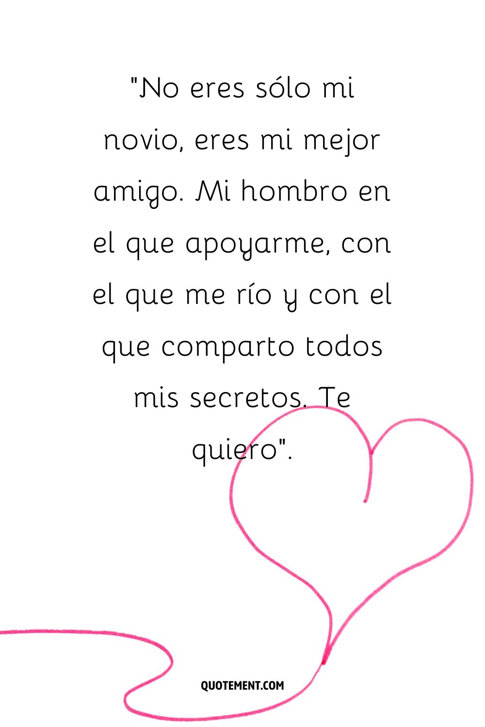 corazón rosa dibujado a mano sobre un fondo blanco nítido