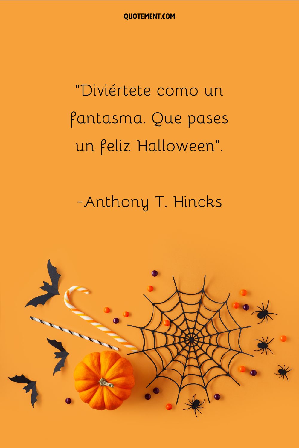 Diviértete como un fantasma. Feliz Halloween