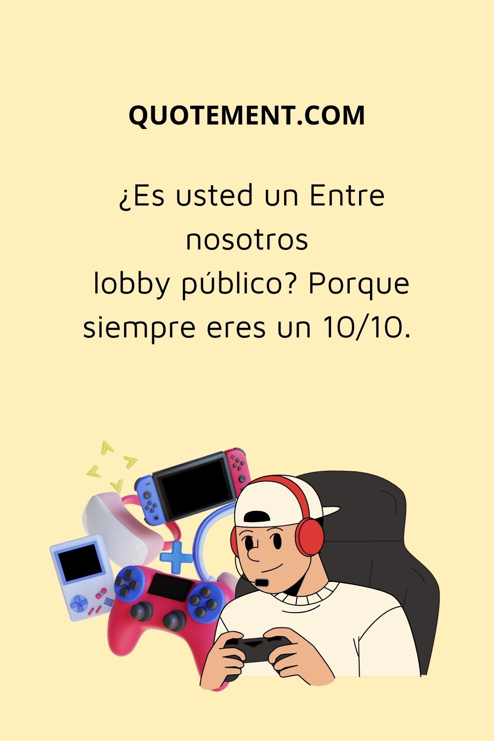 ¿Eres un lobby público de Among Us porque siempre eres un 1010.