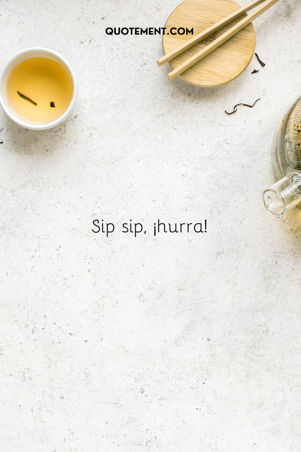 Sip sip, ¡hurra!