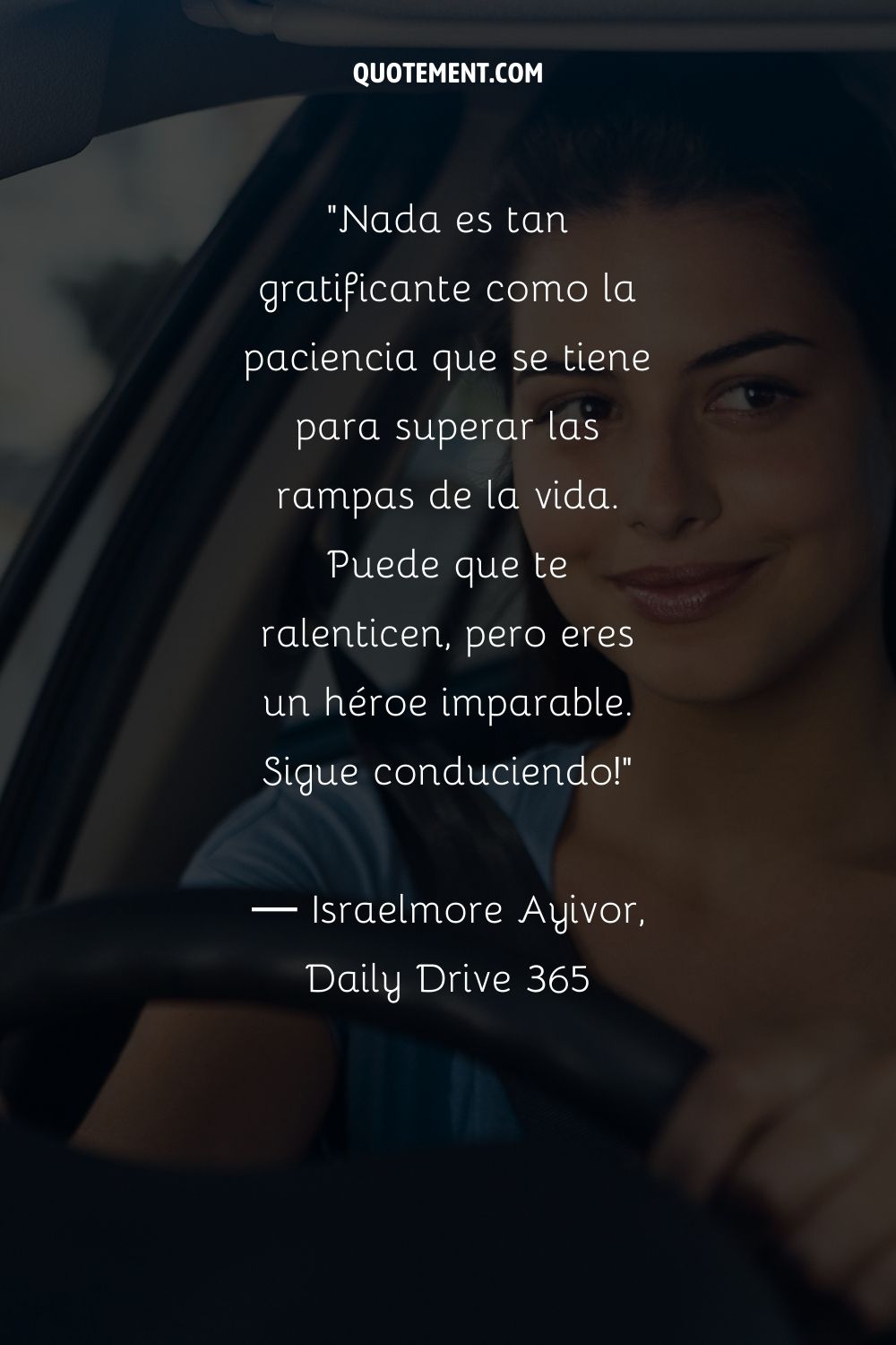 Nada es tan gratificante como la paciencia que se tiene para superar las rampas de la vida.