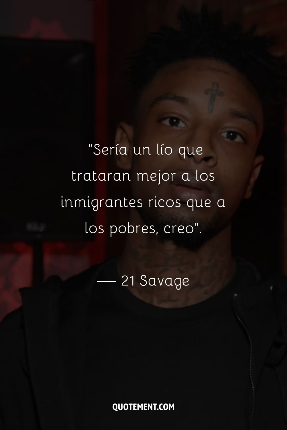 21 Savage, una superestrella del rap en ascenso.