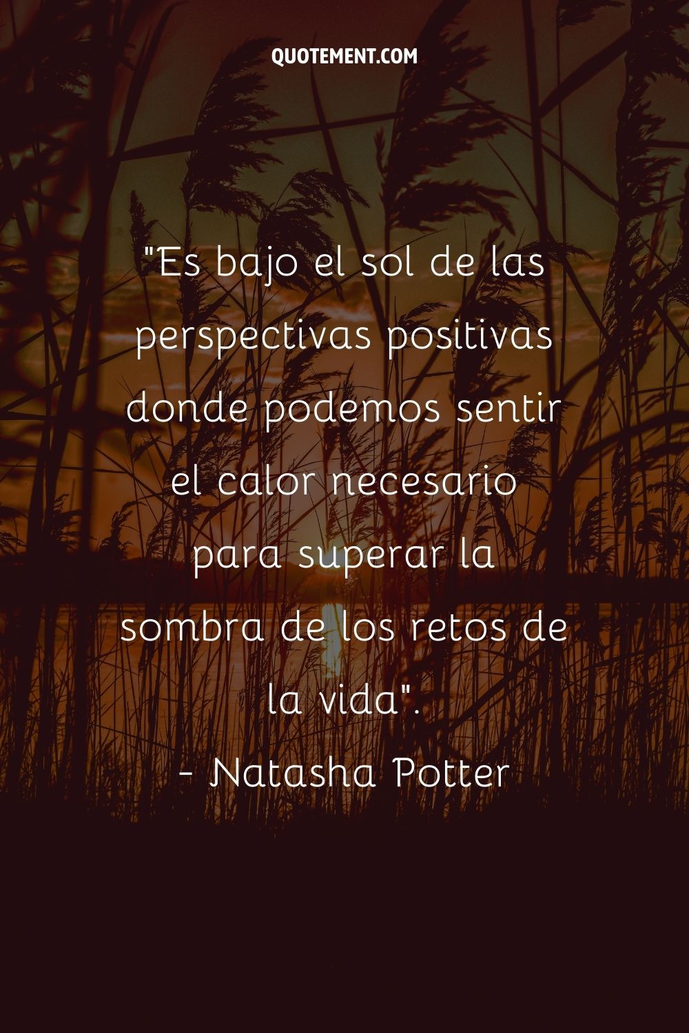 Es bajo el sol de las perspectivas positivas donde podemos sentir el calor necesario para superar la sombra de los retos de la vida