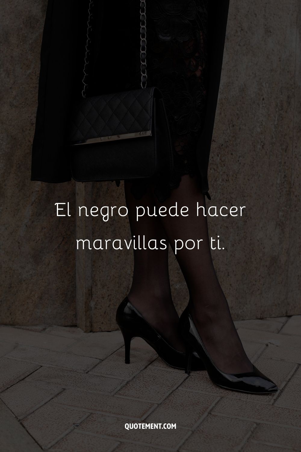 El negro puede hacer maravillas por ti.